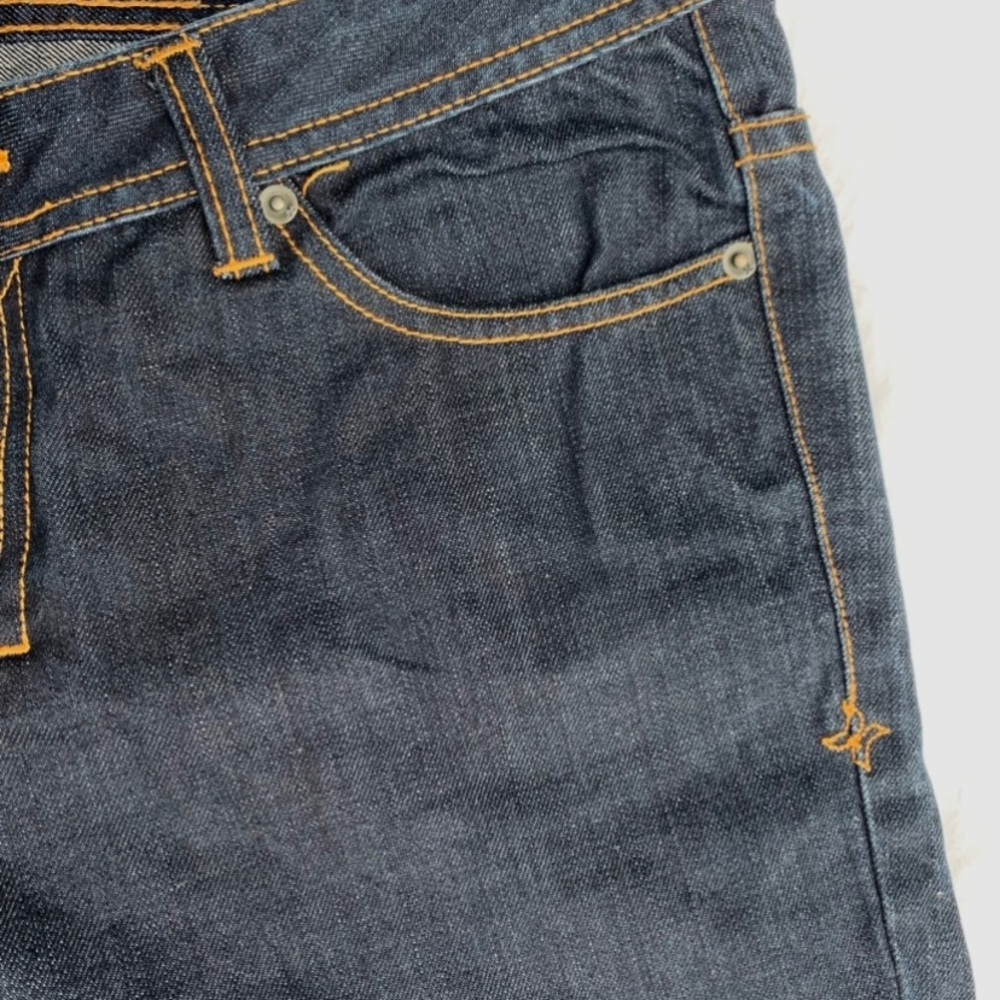💋 SOLD💋 Hurley Dark Wash Midrise Straight Leg Jeans - Picture 9 of 9
